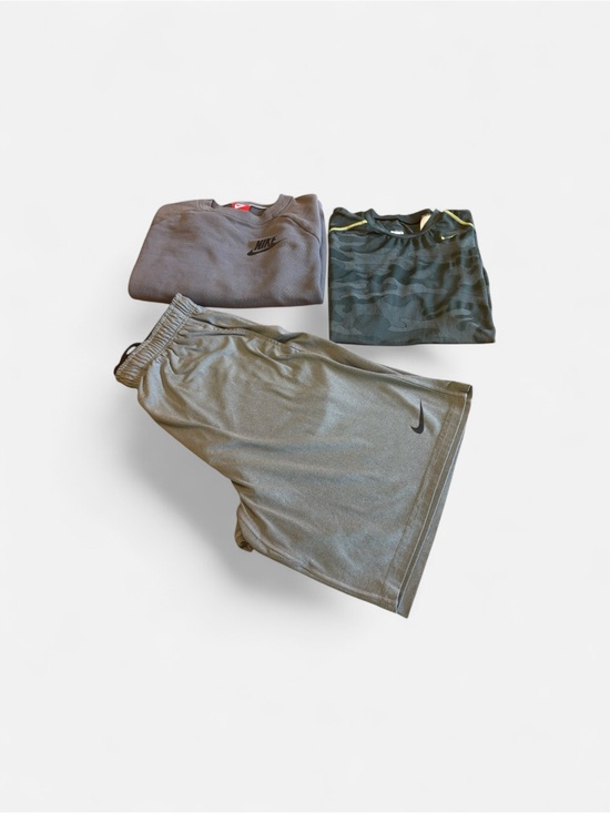 Nike Other - Nike Men’s Gray/Green Athletic Shorts set